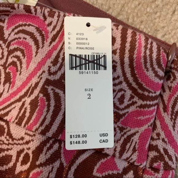 Anthropologie Maeve Maria Jacquard Flare Trousers - Picture 8 of 10